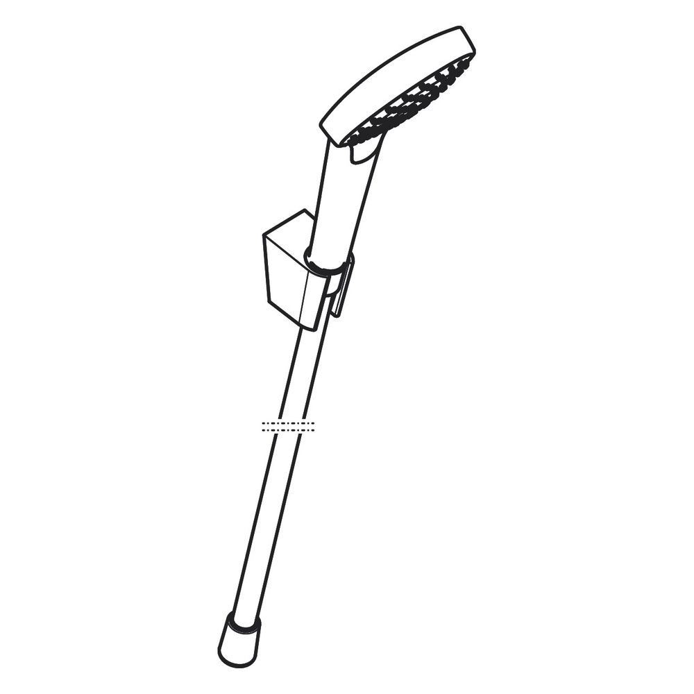 hansgrohe Croma Select S Brausehalterset 110mm 14,7l/min Vario mit Brauseschlauch 1... HANSGROHE-26411400 4011097744865 (Abb. 4)