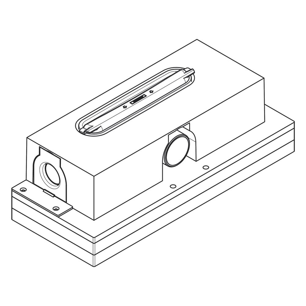 hansgrohe uBox universal Grundkörper für Duschrinnen Ablaufgehäuse für Standard Ins... HANSGROHE-01001180 4059625350850 (Abb. 6)
