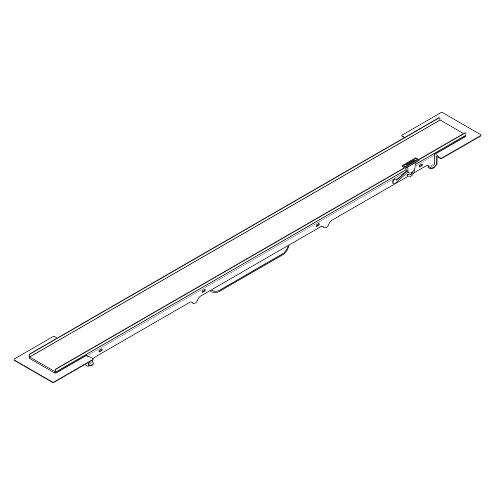 hansgrohe RainDrain Rock Fertigset Duschrinne 800mm, kürzbar und befliesbar... HANSGROHE-56031000 4059625350607 (Abb. 5)