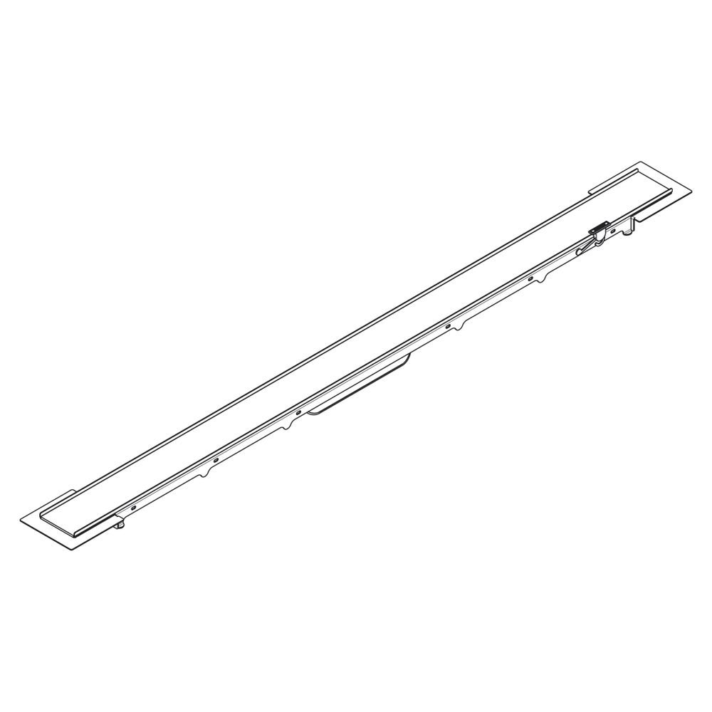 hansgrohe RainDrain Rock Fertigset Duschrinne 900mm, kürzbar und befliesbar... HANSGROHE-56032000 4059625350591 (Abb. 5)