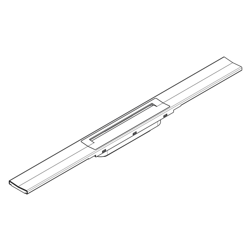 Hansgrohe RainDrain Flex Fertigset Duschrinne 700mm, kürzbar, Mattweiß... HANSGROHE-56043700 4059625350140 (Abb. 7)