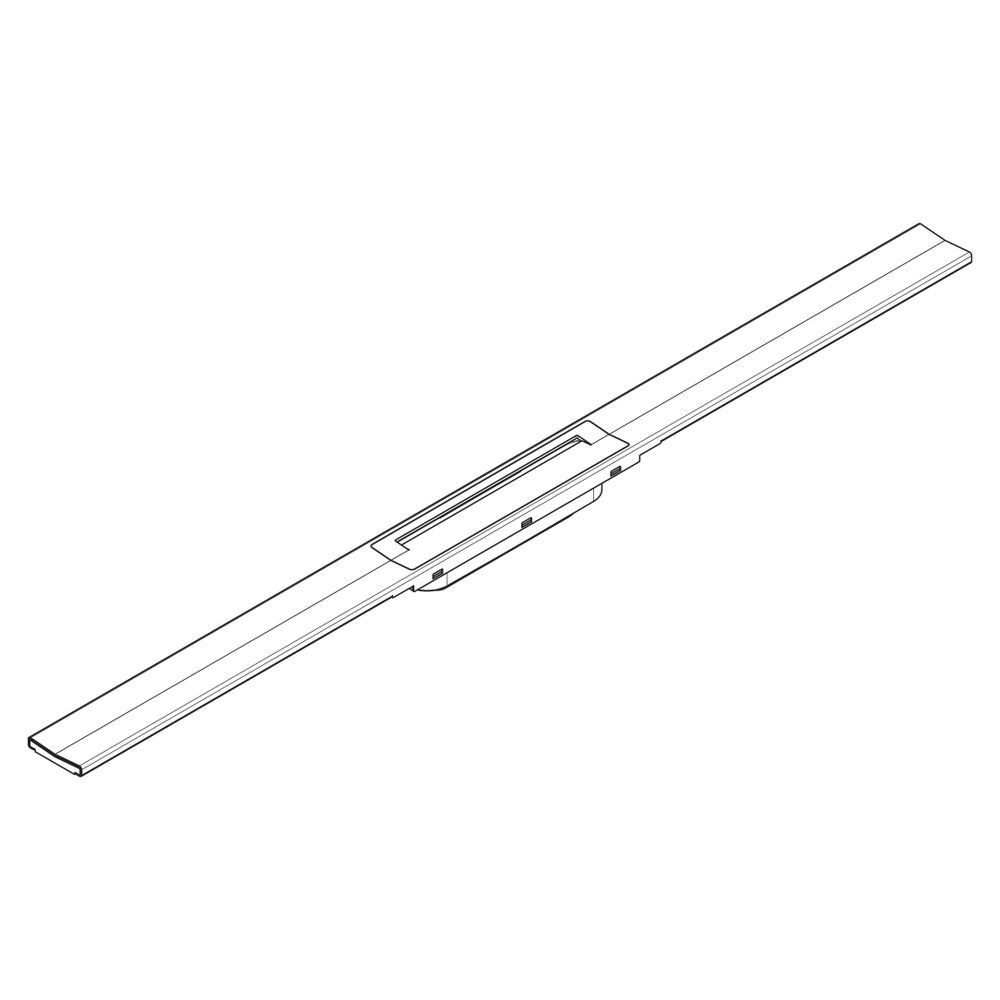 Hansgrohe RainDrain Flex Fertigset Duschrinne 1000mm, kürzbar, Edelstahl gebürstet... HANSGROHE-56046800 4059625349922 (Abb. 7)