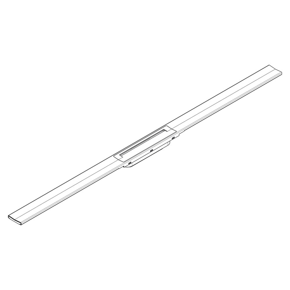 Hansgrohe RainDrain Flex Fertigset Duschrinne 1200mm, kürzbar, Edelstahl gebürstet... HANSGROHE-56047800 4059625349854 (Abb. 7)