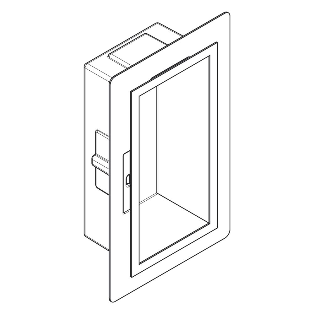 Hansgrohe XtraStoris Individual Wandnische Edelstahl gebürstet mit Designrahmen 300... HANSGROHE-56094990 4059625349014 (Abb. 4)