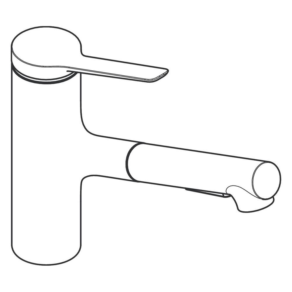 hansgrohe Zesis M33 Einhebel-Küchenmischer 150mm 8,2l/min 2jet, Chrom, Ausziehbraus... HANSGROHE-74800000 4059625339749 (Abb. 4)