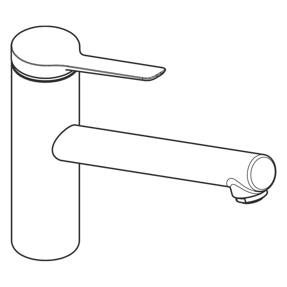 Hansgrohe Zesis M33 Einhebel-Küchenmischer 150mm 11,6l/min 1jet, Mattschwarz... HANSGROHE-74802670 4059625340127 (Abb. 4)