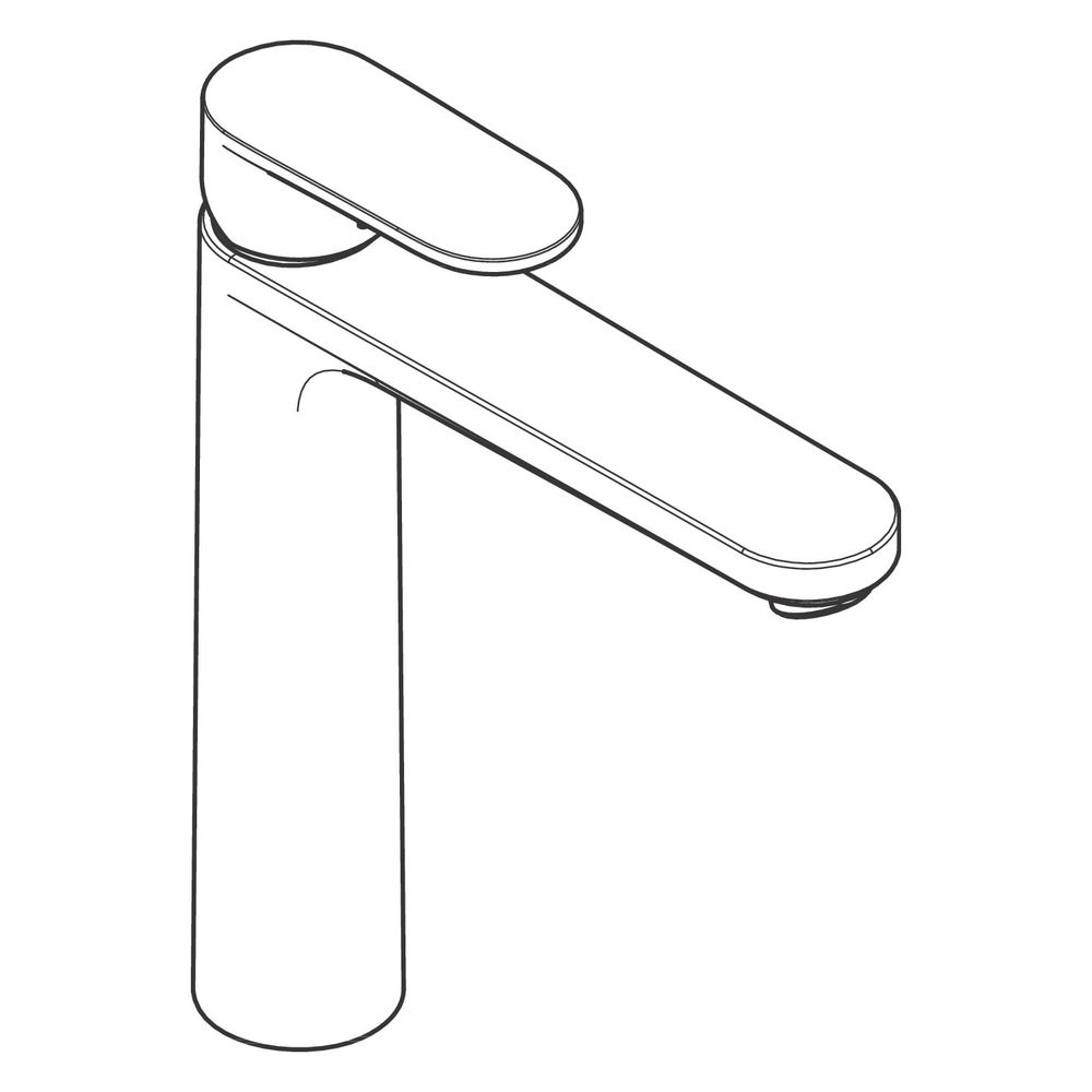 Hansgrohe Vernis Blend Einhebel-Waschtischmischer 190mm, ohne Ablaufgarnitur, Matts... HANSGROHE-71545670 4059625836200 (Abb. 3)
