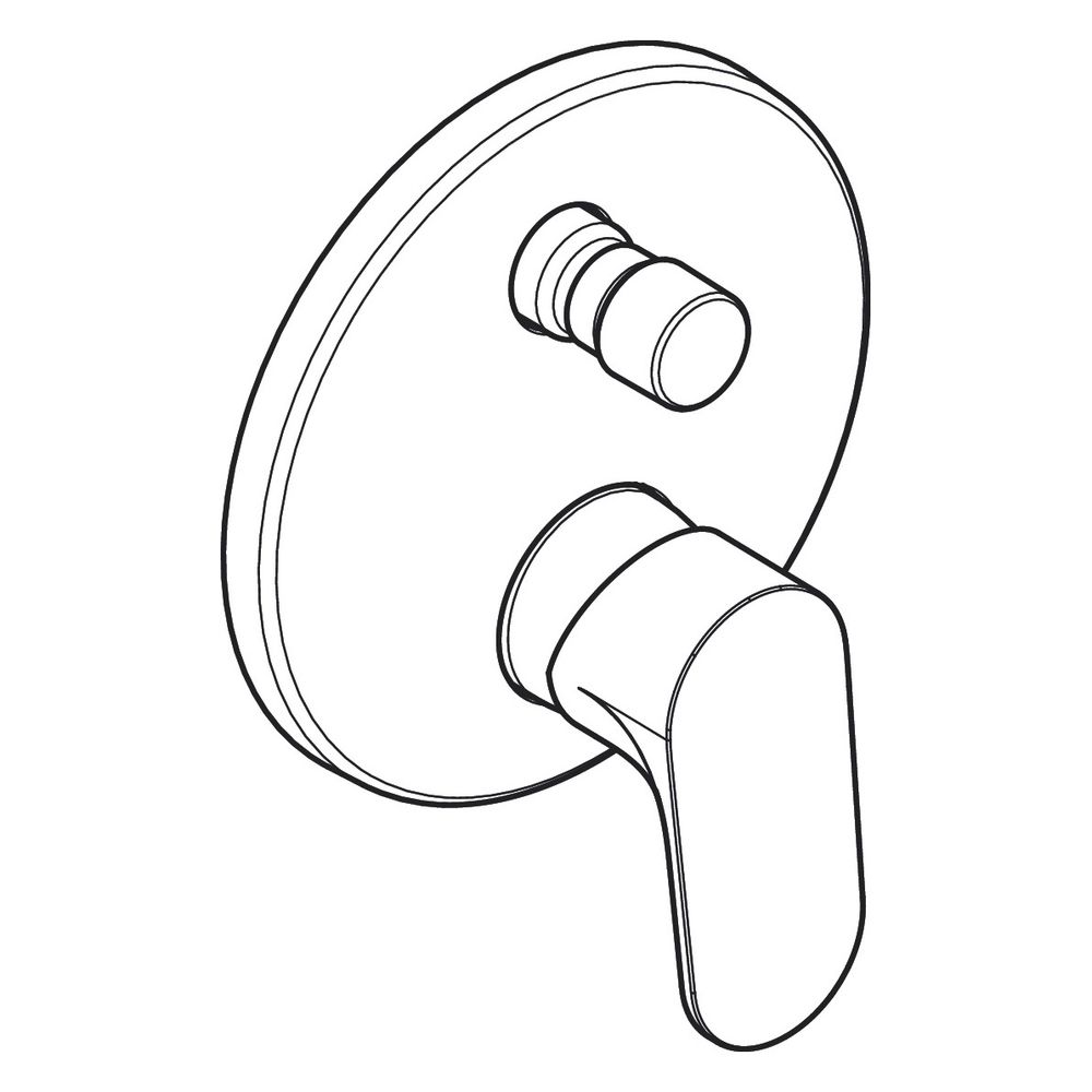 hansgrohe Rebris S Einhebel-Wannenmischer Unterputz 25,6l/min Chrom mit Sicherungsk... HANSGROHE-72467000 4059625412770 (Abb. 4)