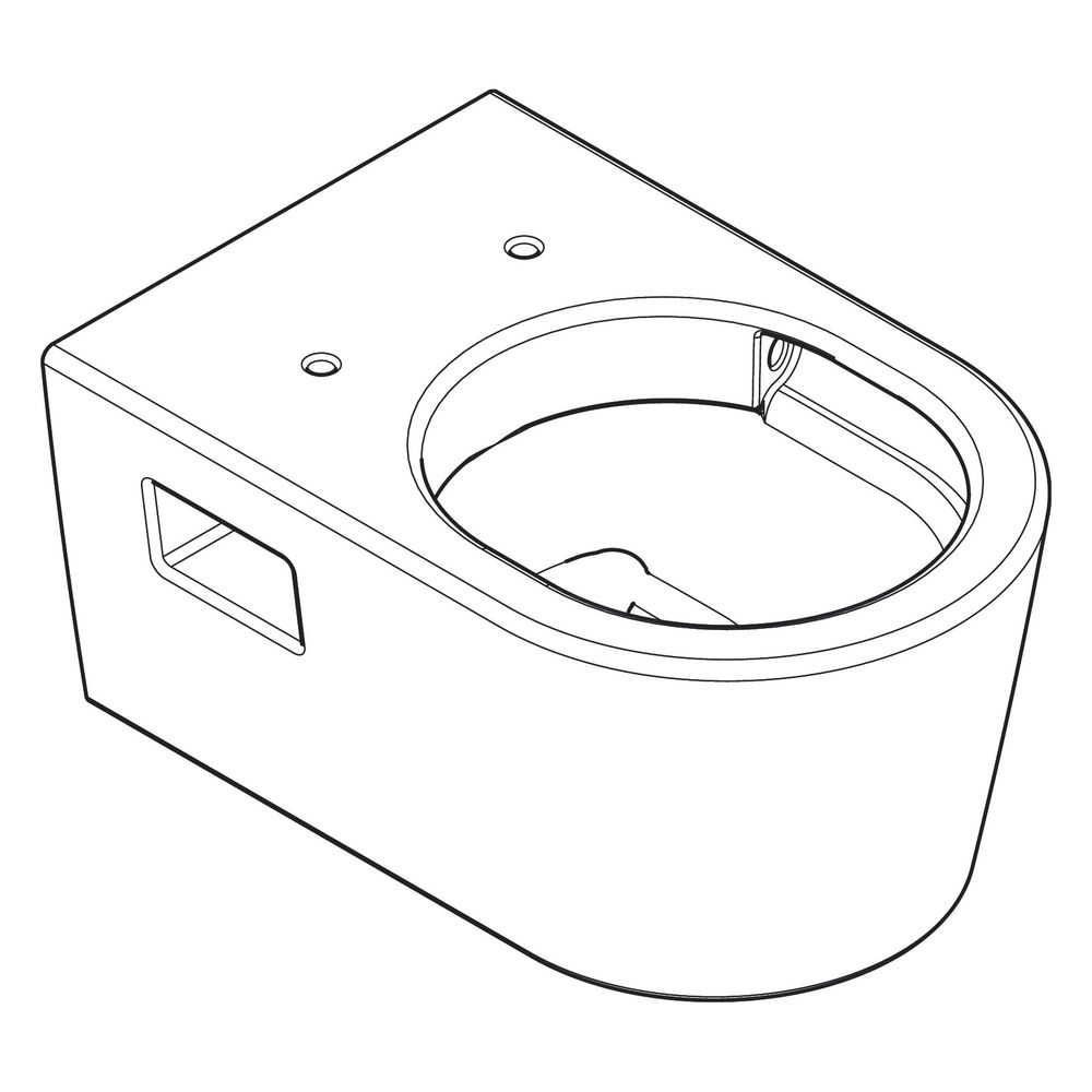 hansgrohe EluPura Original S Wand WC 540 AquaChannel Flush, Weiß... HANSGROHE-60142450 4059625478844 (Abb. 3)
