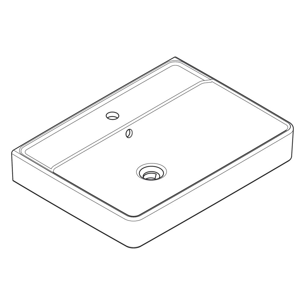hansgrohe Xanuia Q Aufsatzwaschtisch geschliffen 650x480mm mit Hahnloch und Überlau... HANSGROHE-60252450 4059625535189 (Abb. 3)