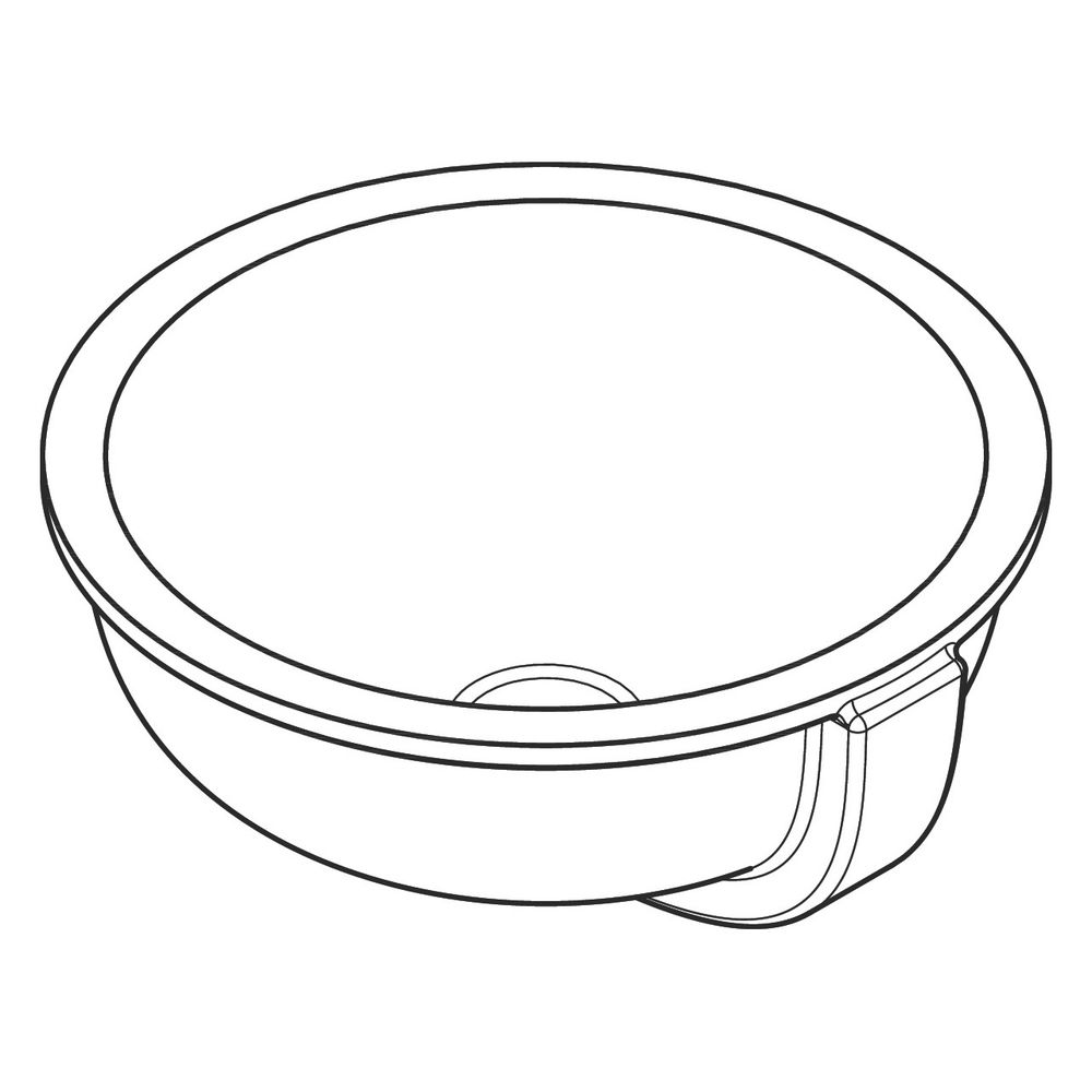 hansgrohe Xuniva S Unterbauwaschtisch 350x350mm ohne Hahnloch mit Überlauf, SmartCl... HANSGROHE-61046450 4059625475133 (Abb. 3)