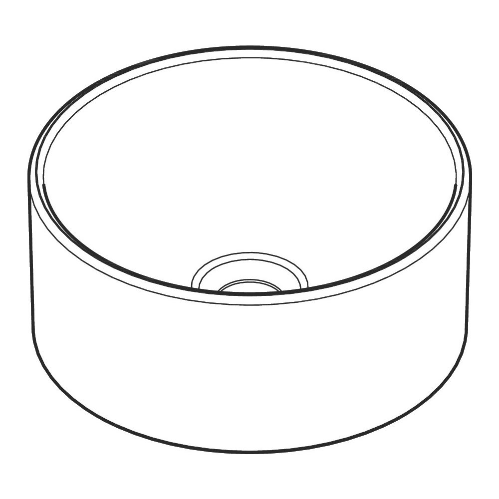 hansgrohe Xuniva S Aufsatzwaschtisch 300x300mm ohne Hahnloch und Überlauf, SmartCle... HANSGROHE-61070450 4059625475614 (Abb. 3)