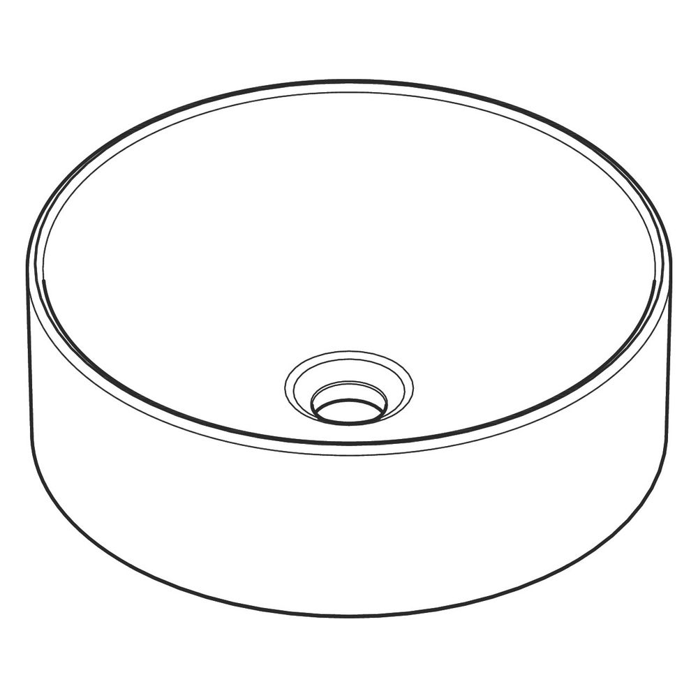 hansgrohe Xuniva S Aufsatzwaschtisch 400x400mm ohne Hahnloch und Überlauf, SmartCle... HANSGROHE-61071450 4059625475638 (Abb. 3)