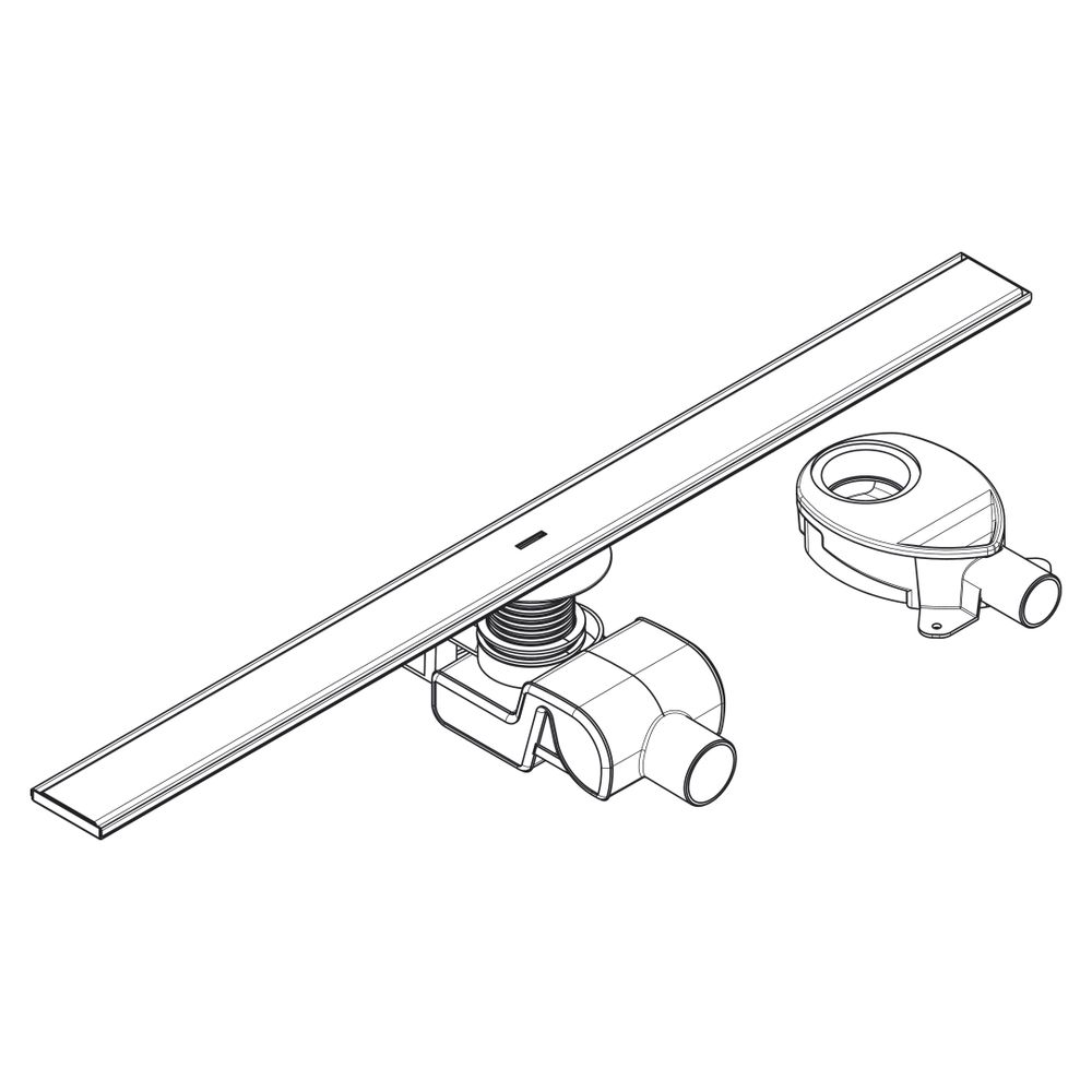 hansgrohe RainDrain Allround Komplettset Duschrinne 900mm für Standard-/flache Inst... HANSGROHE-56188800 4059625429778 (Abb. 7)