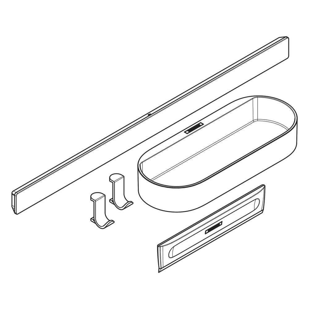 hansgrohe WallStoris Duschset, Mattschwarz... HANSGROHE-27967670 4059625368374 (Abb. 3)