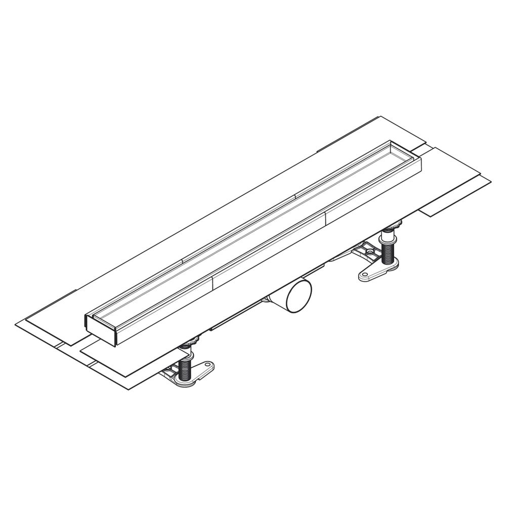 Hansgrohe RainDrain Compact Komplettset Duschrinne 600mm, befliesbar für Standardin... HANSGROHE-56175000 4059625429907 (Abb. 4)