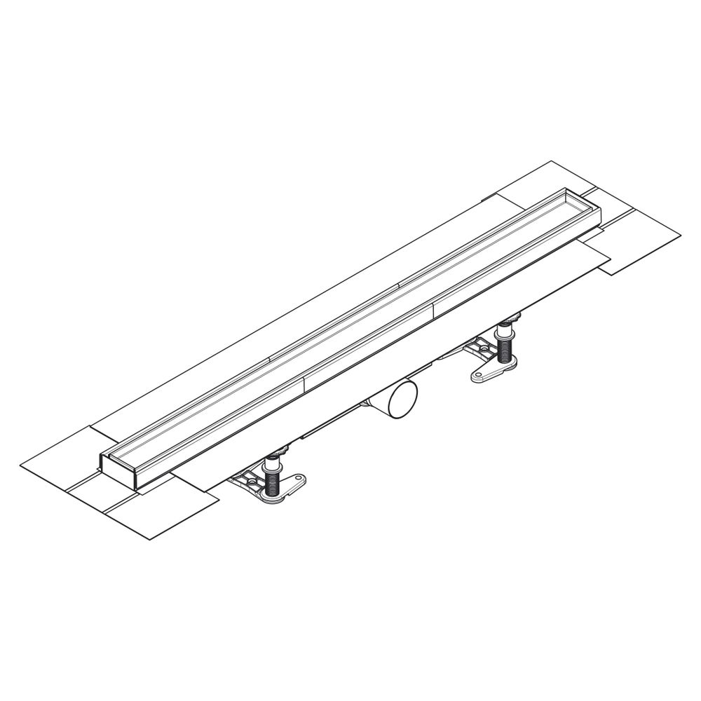 Hansgrohe RainDrain Compact Komplettset Duschrinne 800mm, befliesbar für Standardin... HANSGROHE-56179000 4059625429860 (Abb. 4)