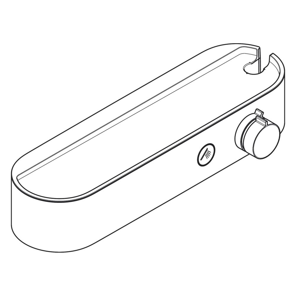 Hansgrohe ShowerTablet Select Brausethermostat 400 Aufputz, 16,3l/min, Brushed Blac... HANSGROHE-24360340 4059625815076 (Abb. 3)