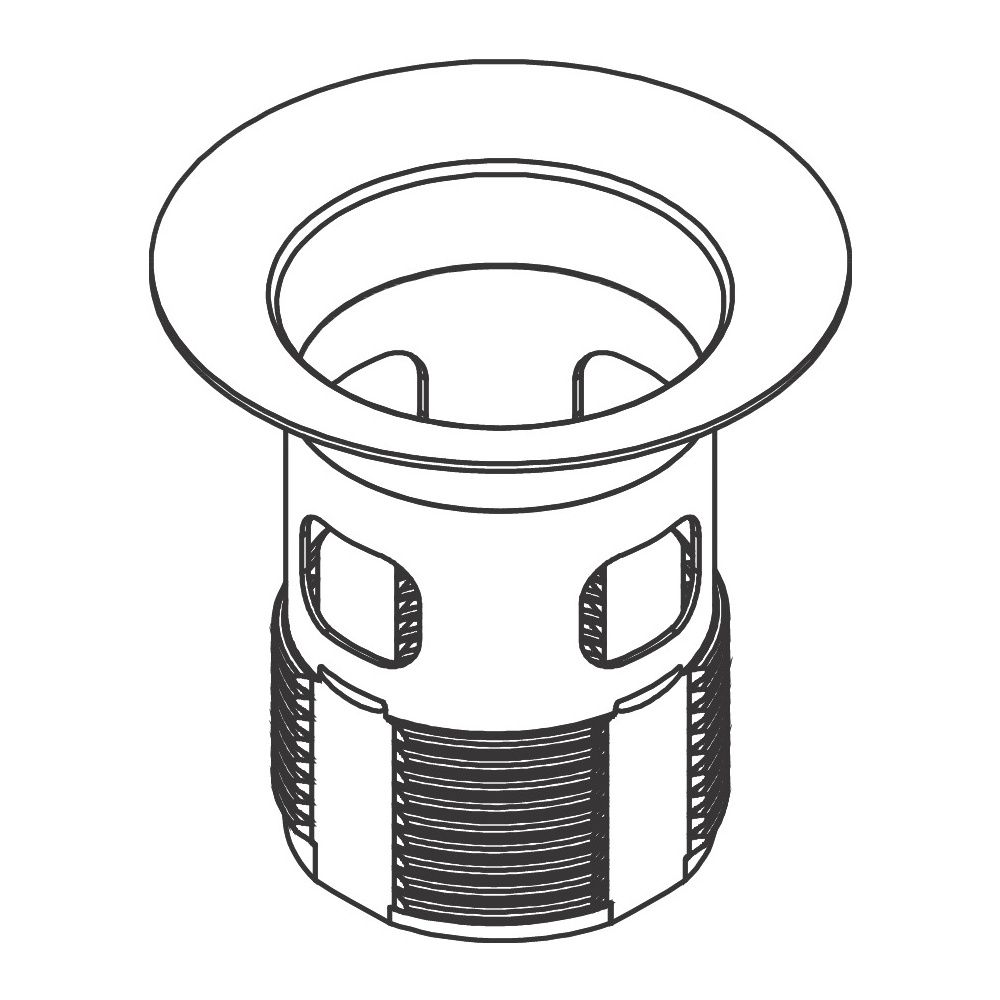 Hansgrohe Vinzia Ventilkelch für Zugstangen-Garnitur, Chrom, 96012000... HANSGROHE-96012000 4011097329864 (Abb. 2)