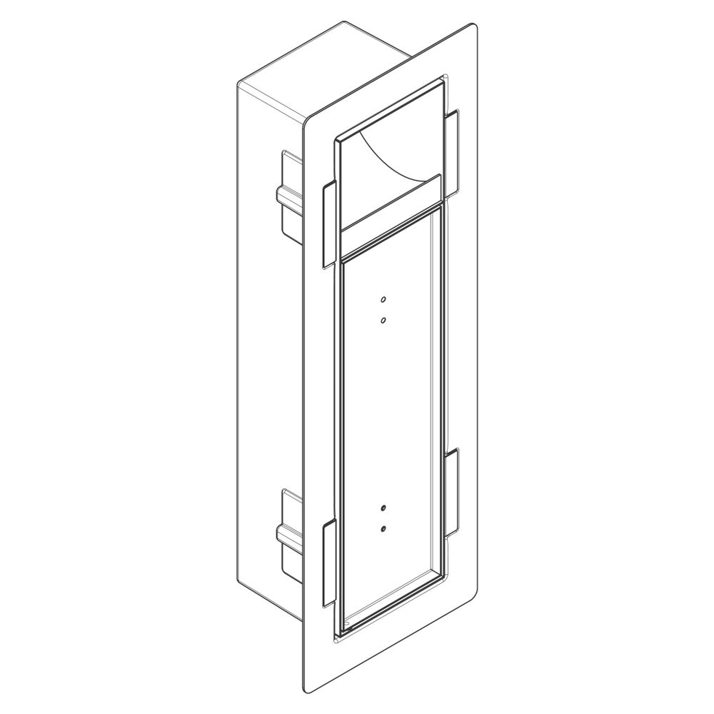 hansgrohe XtraStoris Rock Einbau Toilettenbürstenhalter Mattweiß mit Papierhalter u... HANSGROHE-56062700 4059625430149 (Abb. 5)