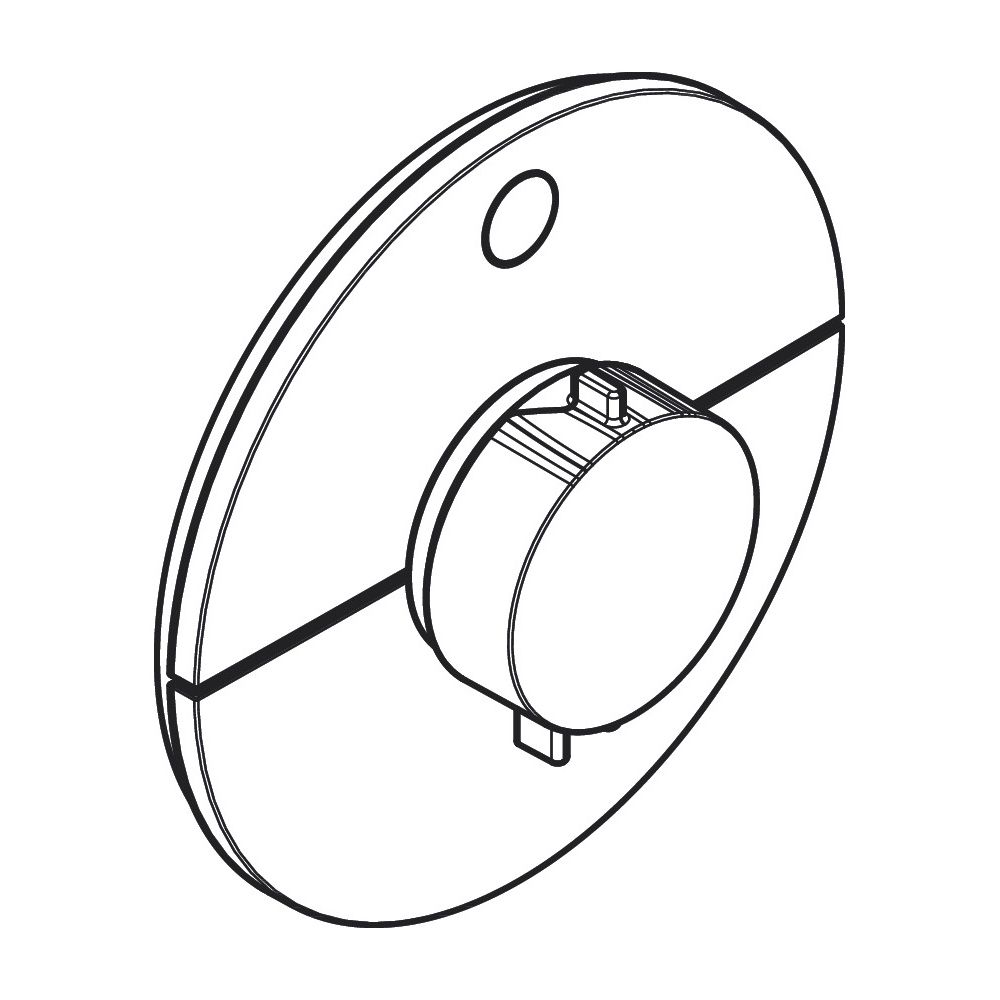 Hansgrohe ShowerSelect Comfort S Thermostat Unterputz, 20,3l/min, für 1 Verbraucher... HANSGROHE-15553000 4059625464878 (Abb. 4)
