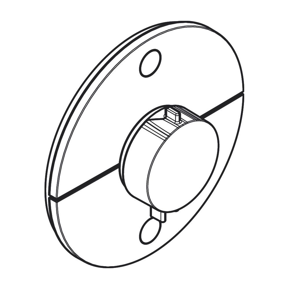Hansgrohe ShowerSelect Comfort S Thermostat Unterputz, 22,1l/min, für 2 Verbraucher... HANSGROHE-15554000 4059625465127 (Abb. 6)