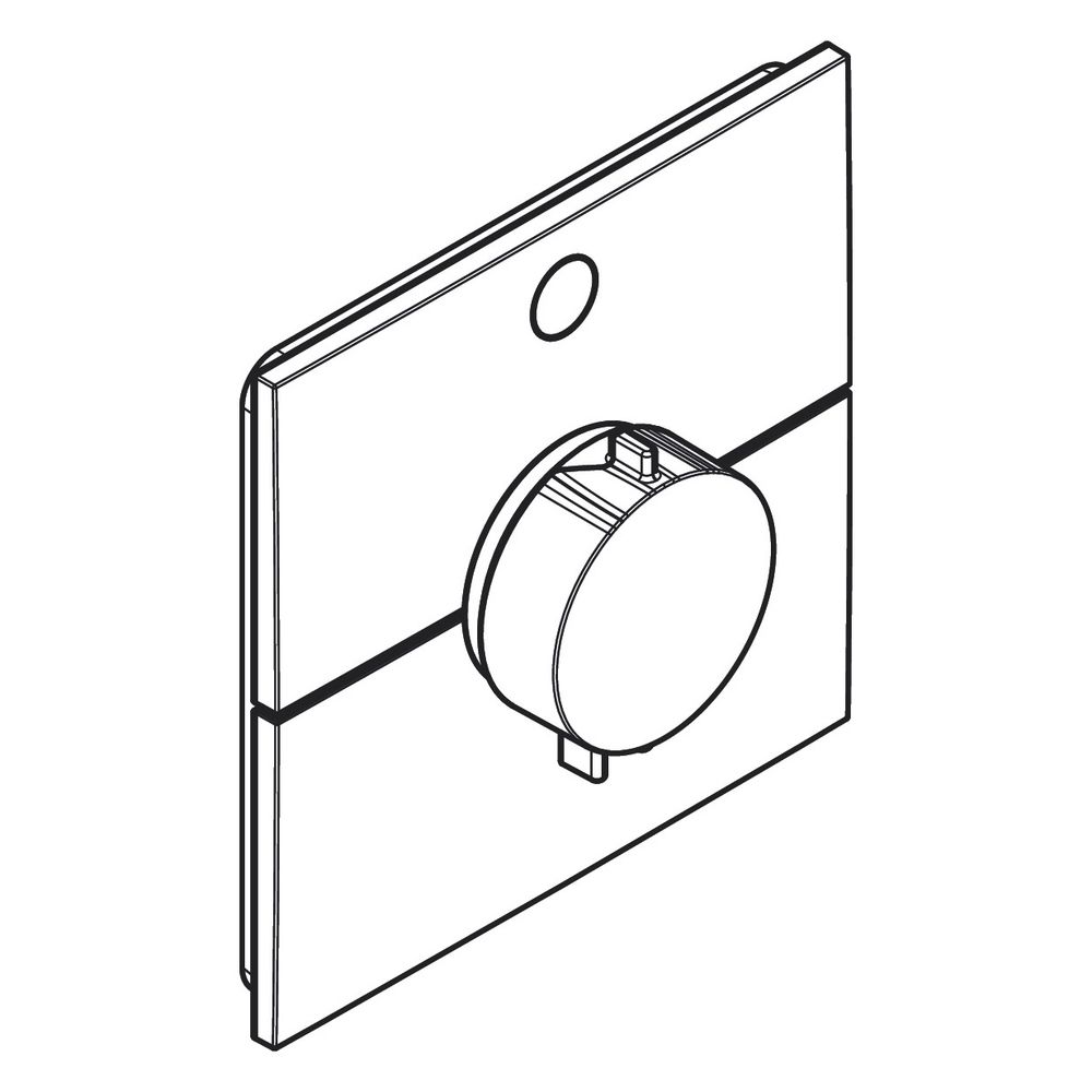 Hansgrohe ShowerSelect Comfort E Thermostat Unterputz, 20,3l/min, für 1 Verbraucher... HANSGROHE-15571000 4059625465448 (Abb. 4)