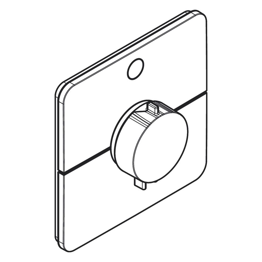 Hansgrohe ShowerSelect Comfort Q Thermostat Unterputz, 20,3l/min, für 1 Verbraucher... HANSGROHE-15581000 4059625466193 (Abb. 4)