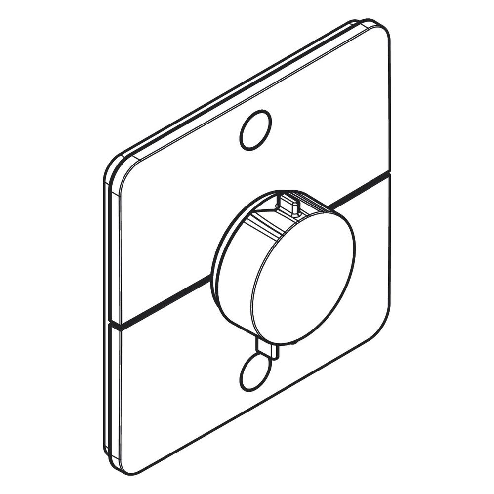 Hansgrohe ShowerSelect Comfort Q Thermostat Unterputz, 22,1l/min, für 2 Verbraucher... HANSGROHE-15583000 4059625466711 (Abb. 5)