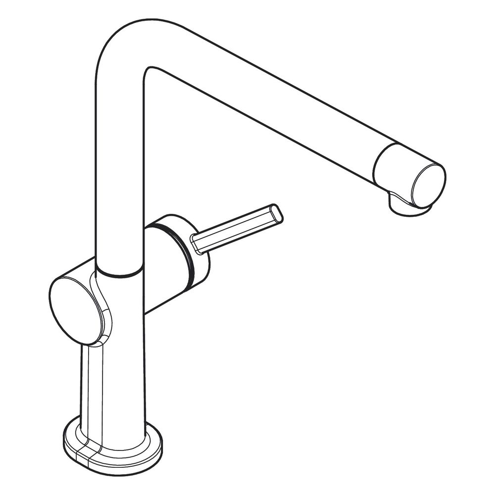 hansgrohe Talis M54, Einhebel-Küchenmischer 270mm 5l/min Mattschwarz, 1jet Niederdr... HANSGROHE-72859670 4059625450031 (Abb. 4)