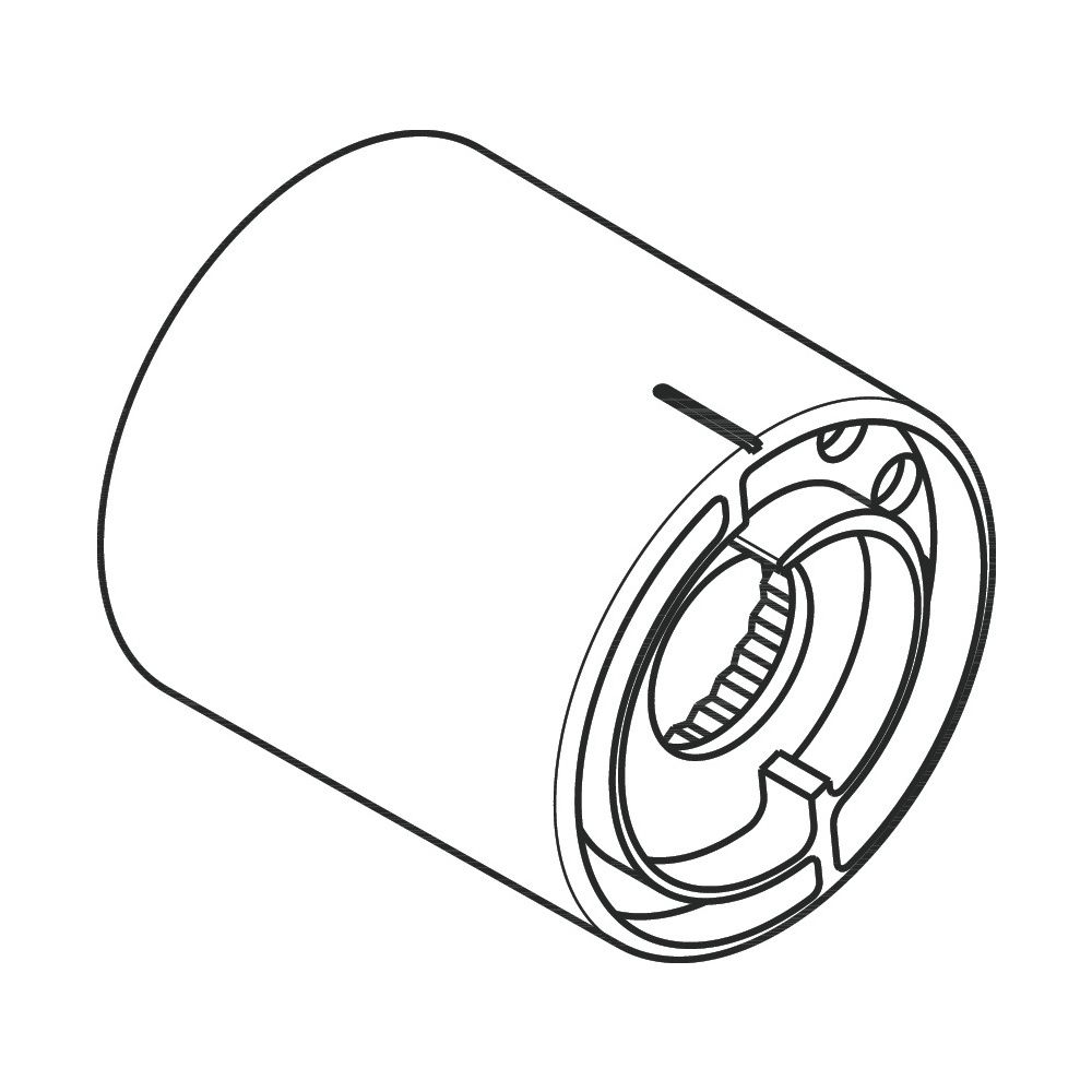hansgrohe Anschlaghülse für Thermostat Fertigset iBox universal, Chrom... HANSGROHE-96439000 4011097395913 (Abb. 2)