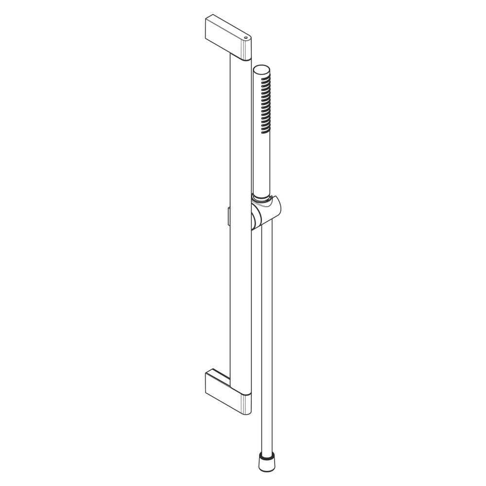 hansgrohe Pulsify S Brauseset 100mm 1jet 8,5l/min EcoSmart mit Brausestange 650mm, ... HANSGROHE-24372700 4059625460894 (Abb. 5)