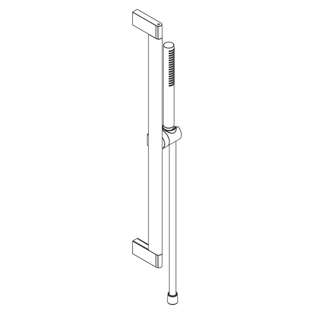 hansgrohe Pulsify S Brauseset 100mm 1jet 5,4l/min EcoSmart plus mit Brausestange 65... HANSGROHE-24373700 4059625460818 (Abb. 5)