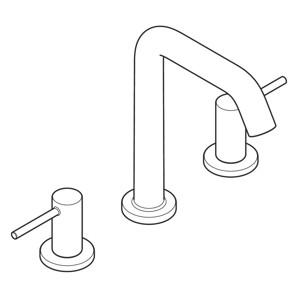 hansgrohe Tecturis S 3-Loch Waschtischarmatur 150mm 4l/min EcoSmart plus Mattweiß m... HANSGROHE-73330700 4059625470886 (Abb. 5)