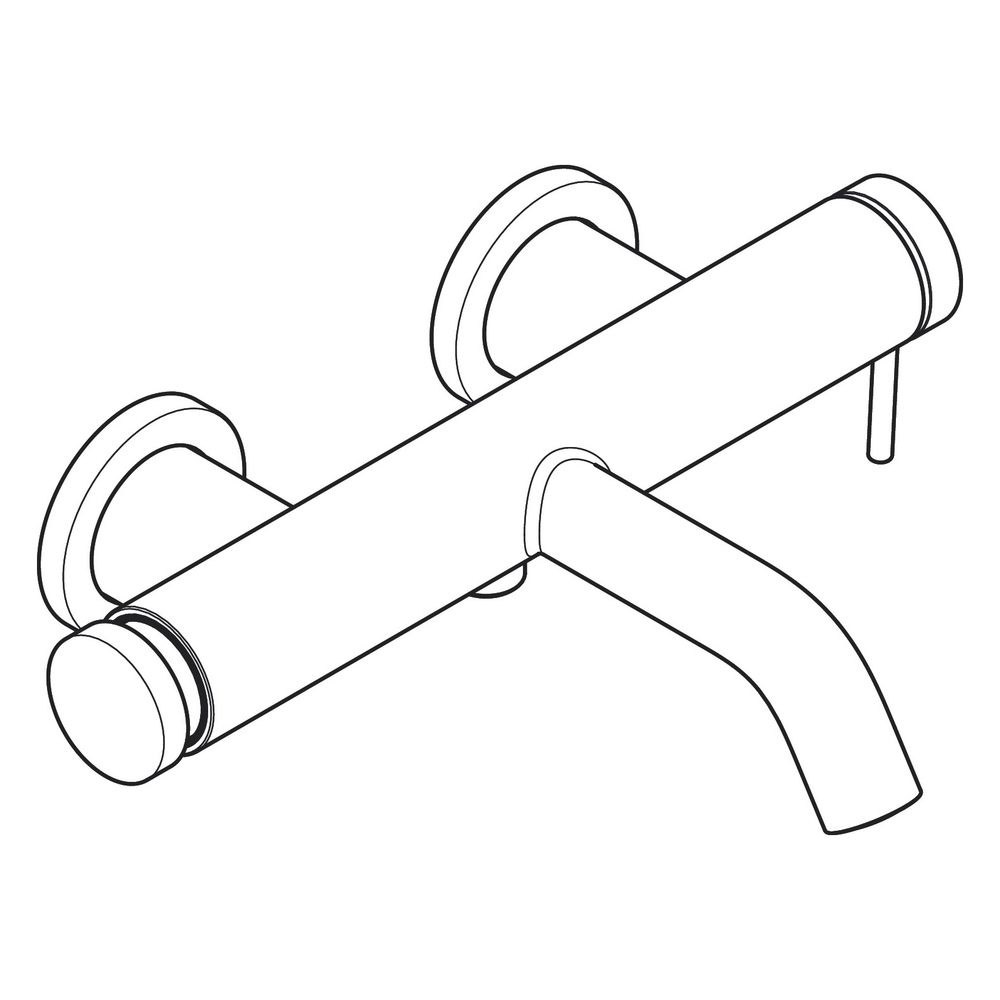 Hansgrohe Tecturis S Einhebel-Wannenmischer Aufputz, 21,4l/min, Chrom... HANSGROHE-73422000 4059625470565 (Abb. 4)