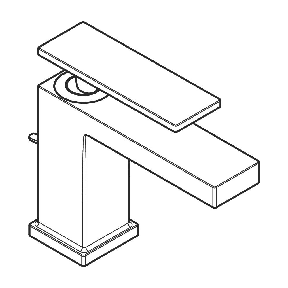 Hansgrohe Tecturis E Einhebel-Waschtischmischer 80mm, 5l/min, CoolStart, Zugstangen... HANSGROHE-73004340 4059625850527 (Abb. 3)