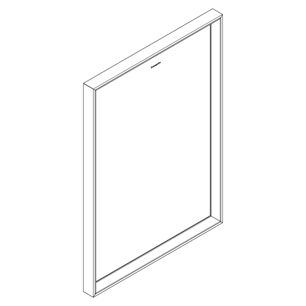 hansgrohe Xarita E Spiegel mit LED-Beleuchtung 500x700x50mm Infrarot Sensor, Mattwe... HANSGROHE-54998700 4059625463703 (Abb. 3)
