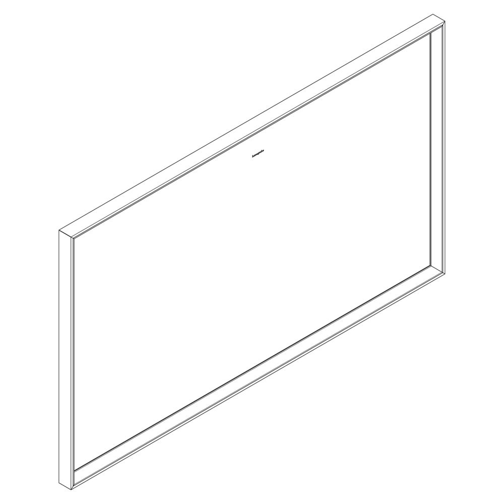 hansgrohe Xarita E Spiegel mit LED-Beleuchtung 1200x700x50mm Infrarot Sensor, Mattw... HANSGROHE-54994700 4059625463741 (Abb. 3)