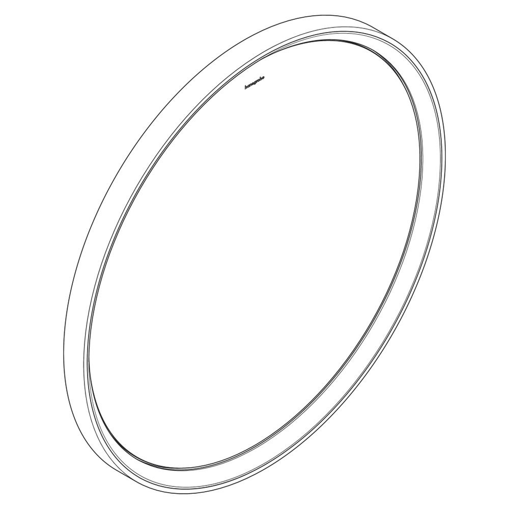 hansgrohe Xarita S Spiegel mit LED-Beleuchtung 700x700x50mm Infrarot Sensor, Mattwe... HANSGROHE-54991700 4059625463772 (Abb. 3)