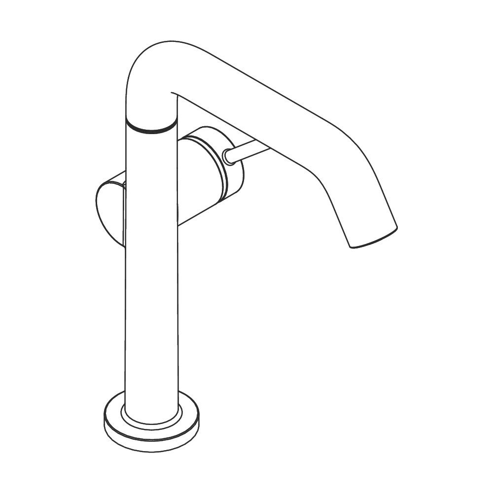 hansgrohe Tecturis S Einhebel-Waschtischmischer 210mm 4l/min Fine CoolStart Chrom E... HANSGROHE-73360000 4059625474624 (Abb. 5)
