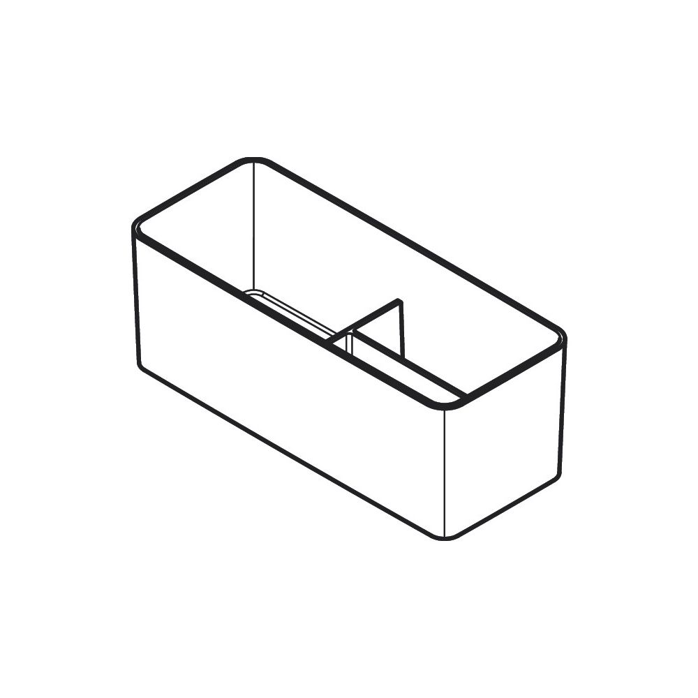 hansgrohe IntraStoris Box groß Basis Set 90x220mm, Mattschwarz... HANSGROHE-54226670 4059625483787 (Abb. 3)