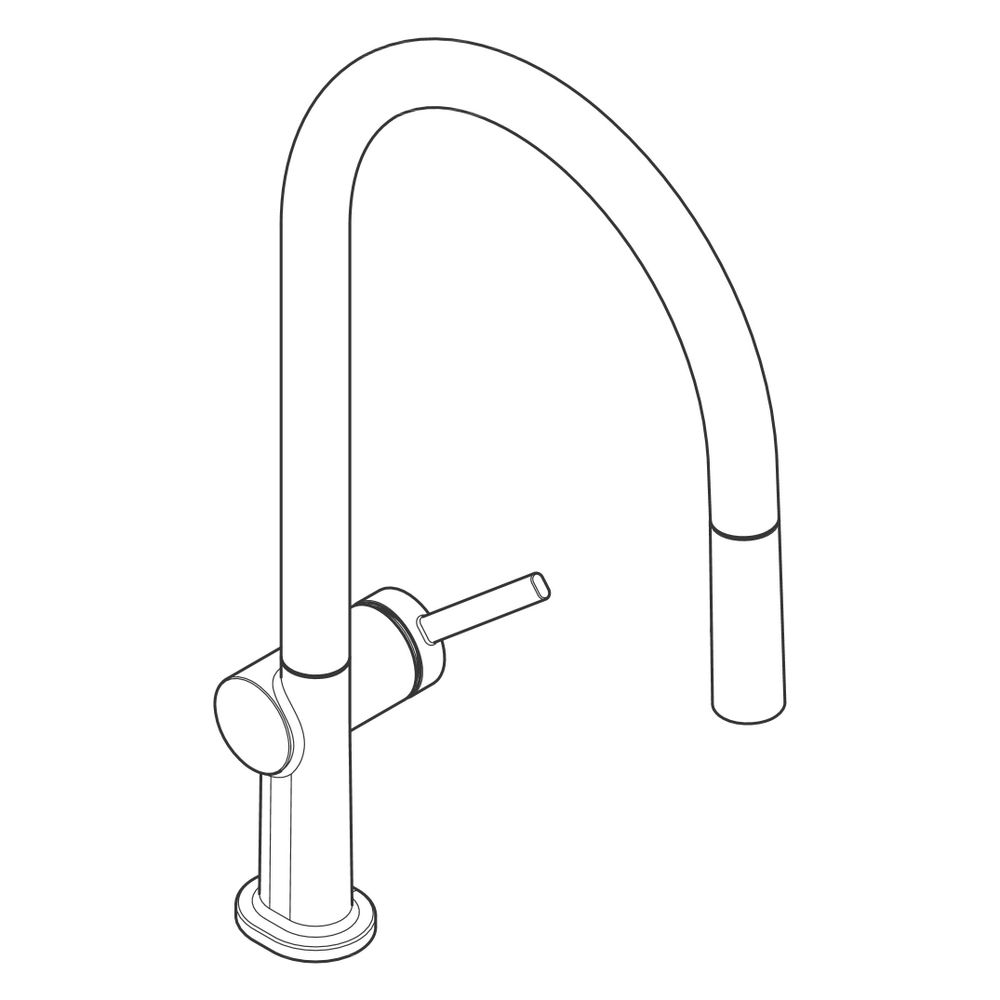 hansgrohe Talis M54, Einhebel-Küchenmischer 210mm 8l/min Chrom, 2jet Ausziehbrause... HANSGROHE-72800000 4059625255452 (Abb. 4)