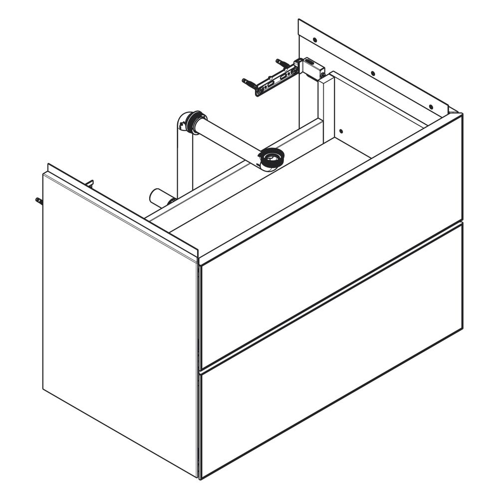 Hansgrohe Xevolos E Waschtischunterschrank Sandbeige Matt 780x475mm, 2 SK für Wasch... HANSGROHE-54179660 4059625634233 (Abb. 3)