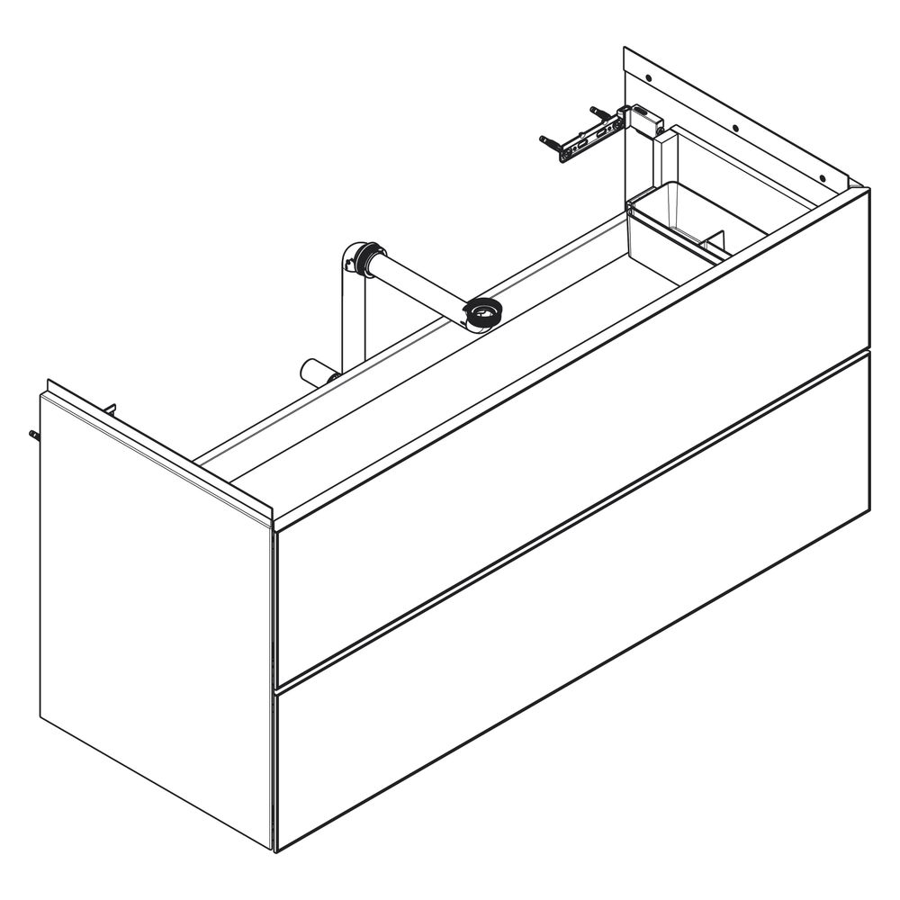 Hansgrohe Xevolos E Waschtischunterschrank Sandbeige Matt 1180x475mm, 2 SK für Wasc... HANSGROHE-54185660 4059625634271 (Abb. 3)