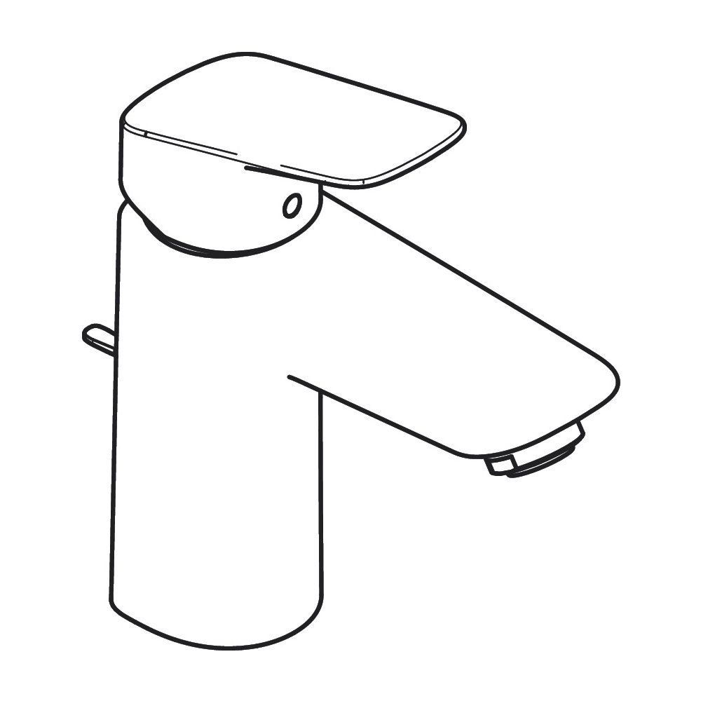hansgrohe Logis Einhebel-Waschtischmischer 100mm 5l/min Chrom mit Zugstangen-Garnit... HANSGROHE-71100000 4011097738581 (Abb. 5)