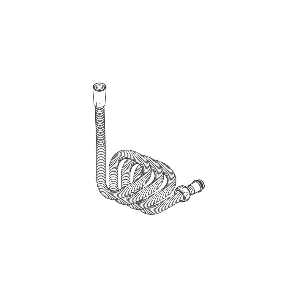 hansgrohe Secuflex Brauseschlauch 4-Loch Wannen-/Fliesenrandarmatur, Chrom... HANSGROHE-94148000 4011097177120 (Abb. 2)