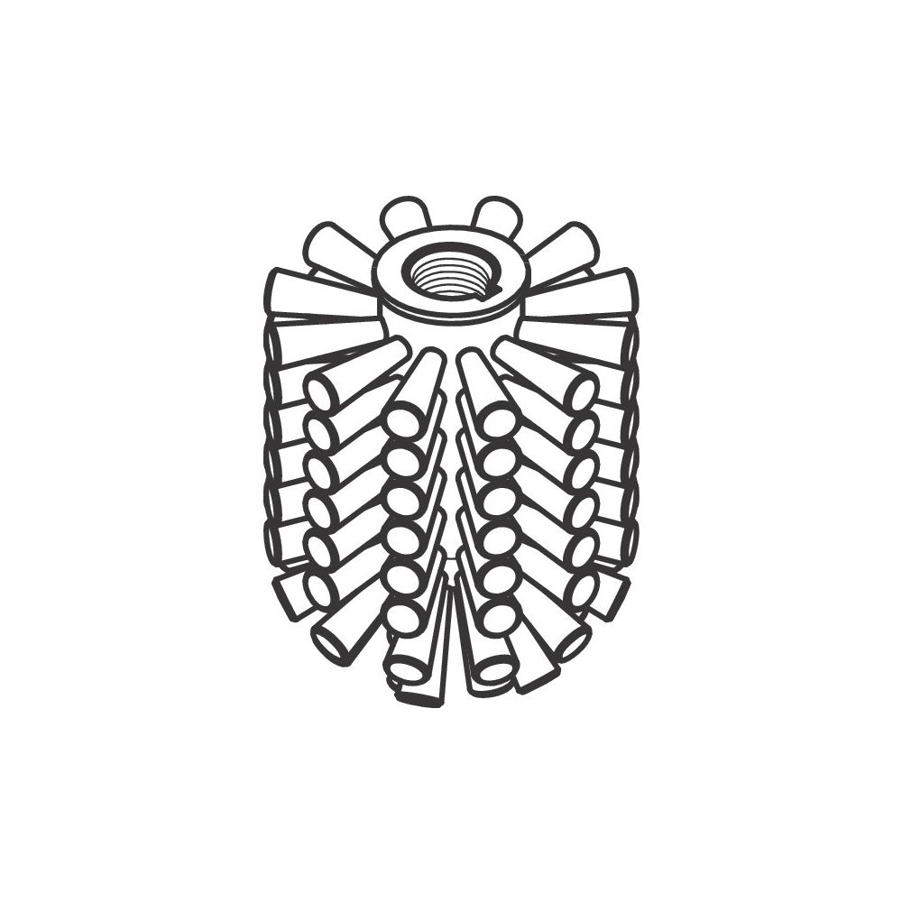 hansgrohe WC-Ersatzbürste ohne Stiel, Schwarz... HANSGROHE-93822000 4059625380703 (Abb. 2)