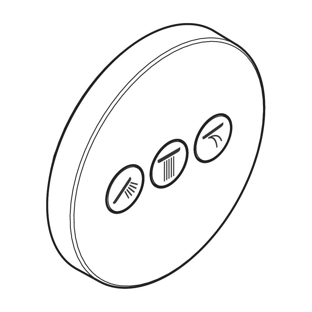 Hansgrohe Shower Select S Ventil Unterputz Chrom für 3 Verbraucher... HANSGROHE-15745000 4011097741321 (Abb. 4)
