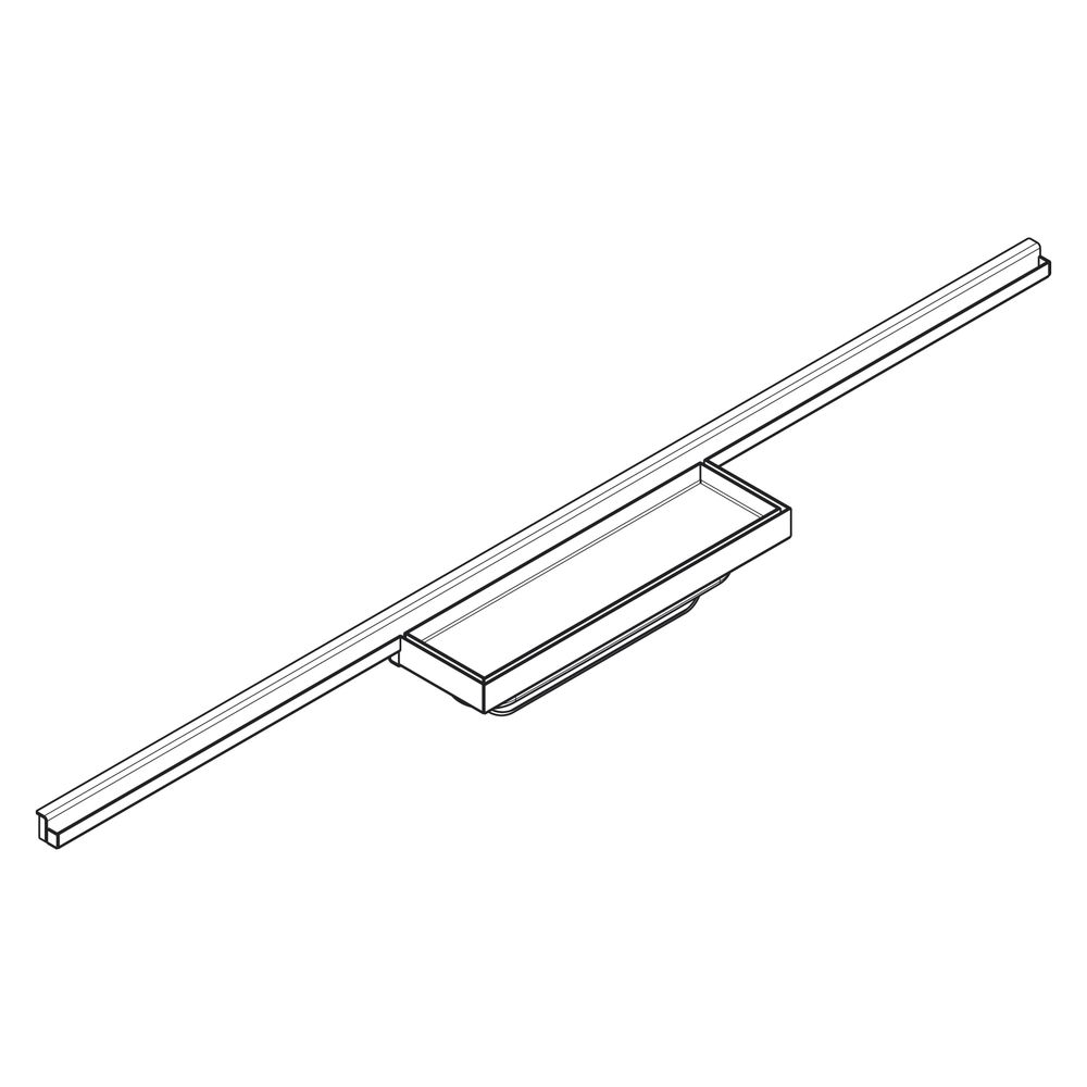 hansgrohe RainDrain Minimalistic Fertigset Duschrinne 800mm, Duschrinne befliesbar... HANSGROHE-56220000 4059625489529 (Abb. 5)