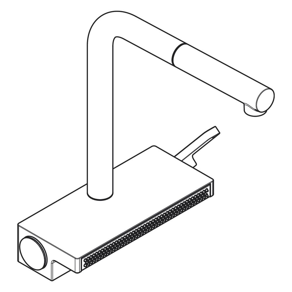 hansgrohe Aquno Select M81 Einhebel-Küchenmischer 250mm 7l/min Chrom, 2jet, Auszieh... HANSGROHE-73836000 4059625269442 (Abb. 4)